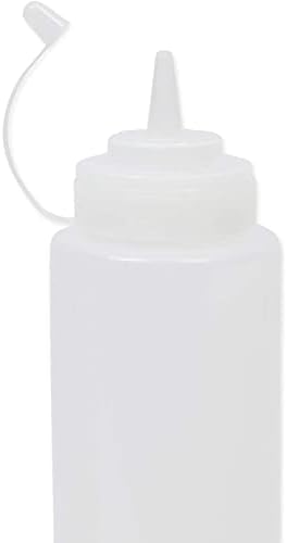 Juvale Plastic Squeeze Bottles 32 oz 6-Pack - Durable Perfect for Kitchen Essentials