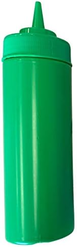 Bark and Lindy BPA-Free Food Prep 12 oz Squeeze Bottle Green