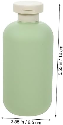 3 Pack Multipurpose Squeeze Bottles - Mini Green Eco-Friendly Travel Set for Handwashing Dining