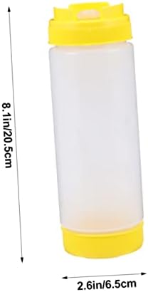 Double-Headed Squeeze Condiment Bottle for Easy Storage Use