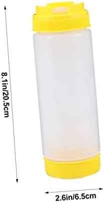 Cabilock Dual headed Squeeze Bottle for Ketchup and Condiments