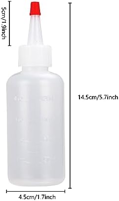 Perfect Design40Pack 4oz Squeeze Bottles Set