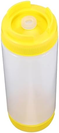 Cabilock Dual headed Squeeze Bottle for Ketchup and Condiments