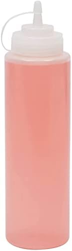 Juvale Plastic Squeeze Bottles 32 oz 6-Pack - Durable Perfect for Kitchen Essentials