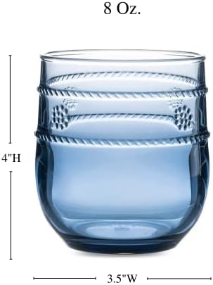 Chic Acrylic Tumbler Blue