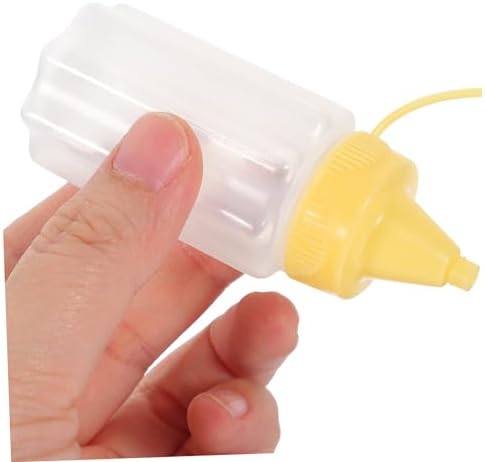 12-Piece Set of Mini Squeeze Bottles compact and practical condiment containers for salads dressings and more