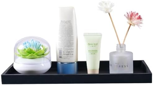 Silicone Vanity Tray with Soap Dish Set - 157 Silicone Tray for Bathroom Kitchen Counter Organizer