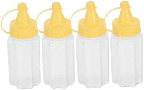 12-Piece Set of Mini Squeeze Bottles compact and practical condiment containers for salads dressings and more