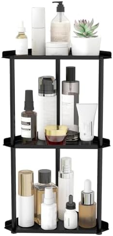 Sturdy 3-Tier bathroom counter organizer perfect for organizing skincare products in the bathroom or anywhere else