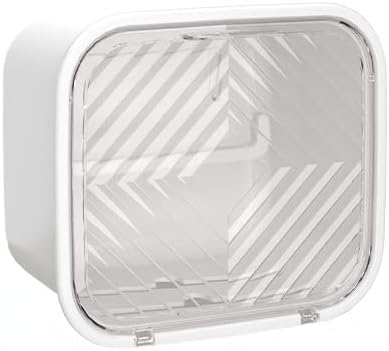 YAOSHUNLI Wall-Mounted Paper Box - Double Layer Large Capacity No Trace Installation