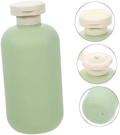 3 Pack Multipurpose Squeeze Bottles - Mini Green Eco-Friendly Travel Set for Handwashing Dining