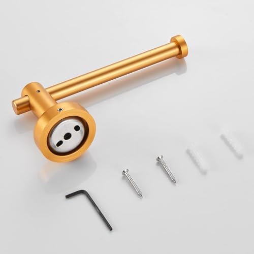 Golden Toilet Paper Holder System