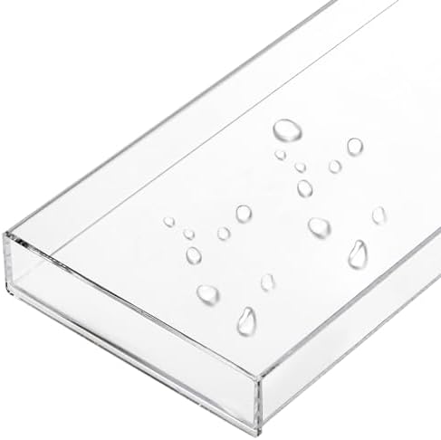 3-Piece Acrylic Bathroom Trays