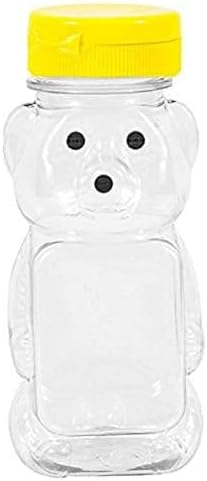Honey Bottle Squeeze Jar Unique Design for Storage and Dispensing