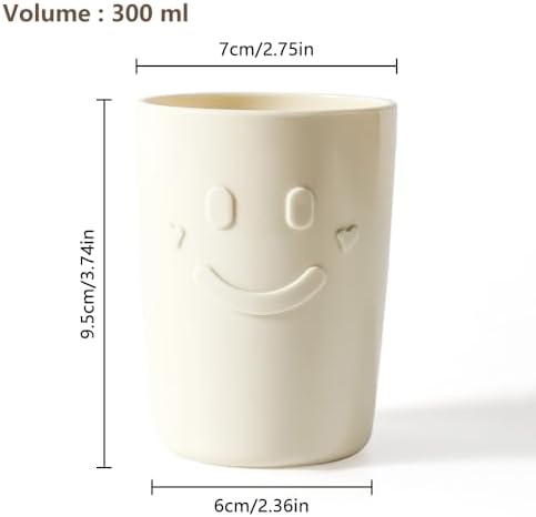 4-Piece 300ml SmileUNBREAKABLE