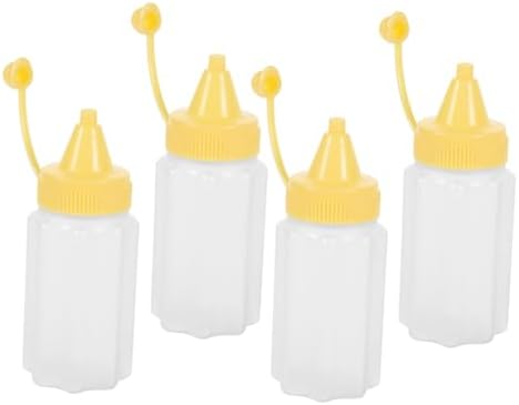 12-Piece Set of Mini Squeeze Bottles compact and practical condiment containers for salads dressings and more