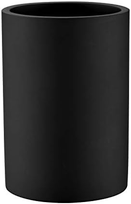 Matte Black Resin Tumbler Cup Bathroom Holder