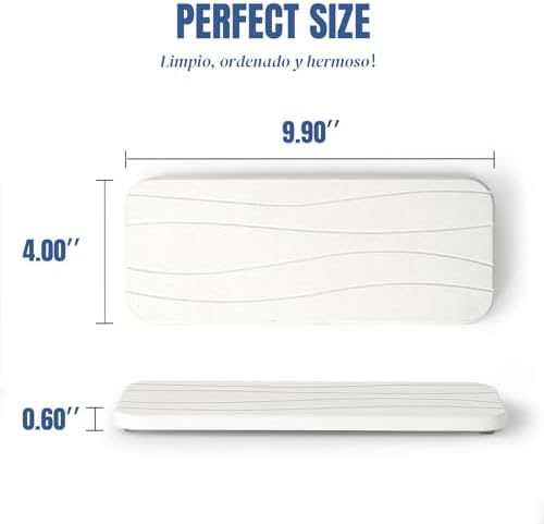 Plentio Fast Drying Diatomite Bathroom Tray