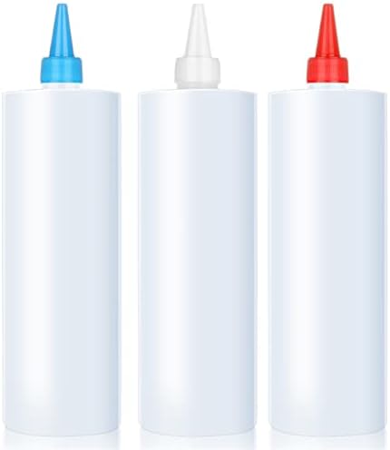 Premium Sane Bottle Reusable Plastic Condiment Dispo for Ketchup Sauce More Easy to Use