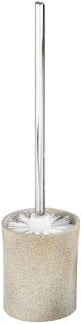 Sturdy Stone Toilet Brush Holder for Home or Bathroom Use