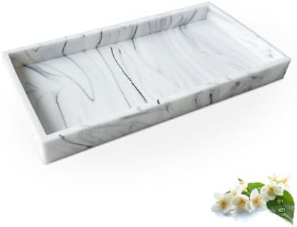 Lejourenor Marble Vanity Tray - 79 Rectangular Organizer