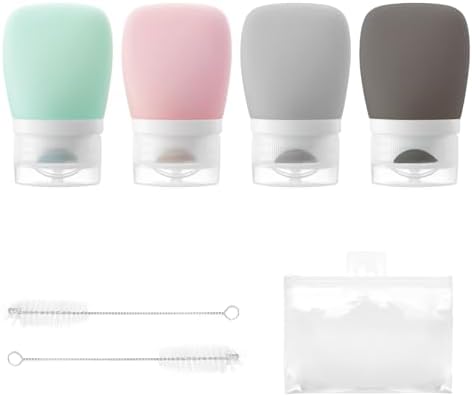 4-Piece Travel-friendly Squeeze Salad Dressing Set