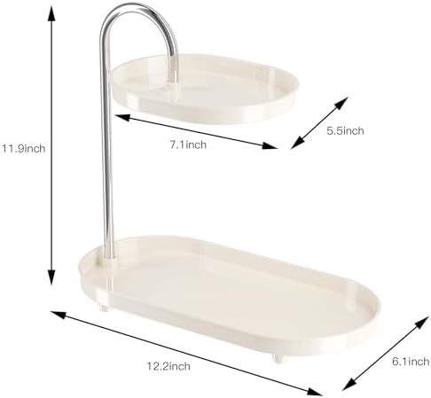 Bathroom Sink Vanity Trays Organizer - Small and Large Kates Design