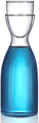 CHENGU Bedside Water Carafe Set for Clean Living