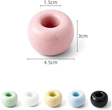 Smiley Face Mini Ceramic Toothbrush Holder