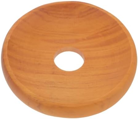 Natural Wood Soap Dish for Bathroom