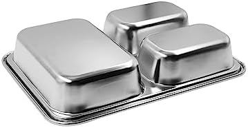 Stainless Steel Divided Plates Create Your Perfect