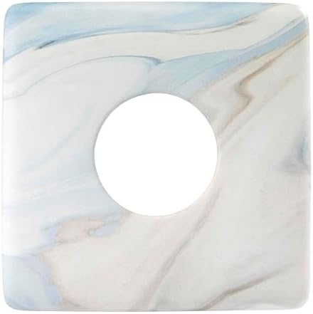 Perfect Fit for Your Bathroom Avanti Linens Tissue Cover Resin Countertop Accessories Waves Collection Blue
