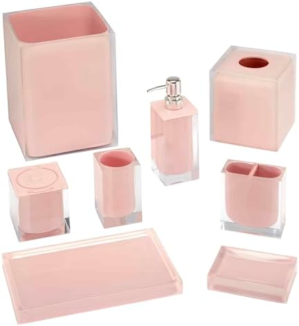 IZOD Tumbler Resin Countertop Accessories Pink