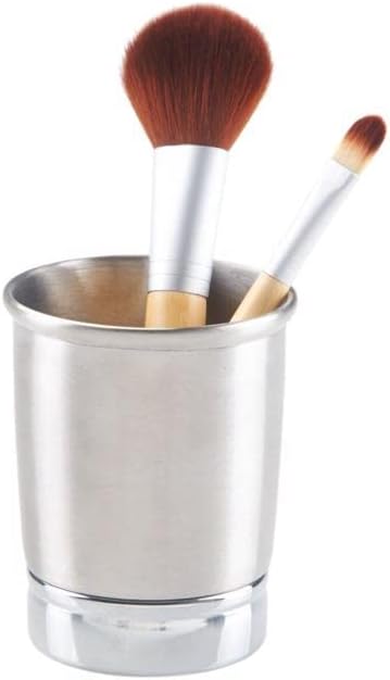InterDesign York Tumbler Brushed Steel Chrome