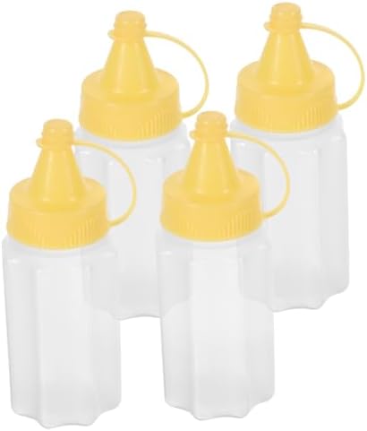 TIDTALEO 16 Pcs Mini Condiment Squeeze Bottles Set
