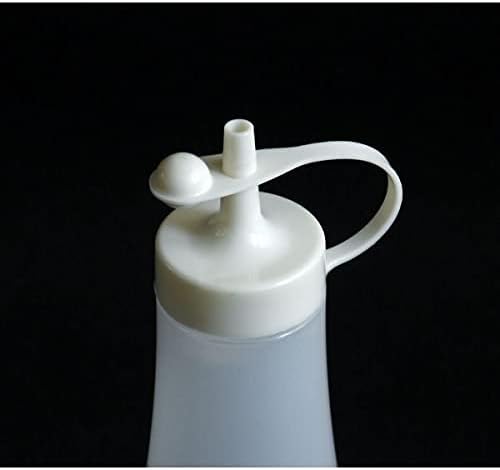 Set of 4 Multi-functional Condiment Squeeze Bottle Dispensers Effortless Cooking Made Easy