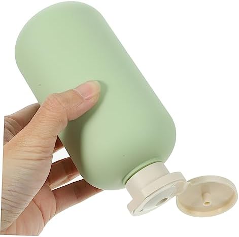 3 Pack Multipurpose Squeeze Bottles - Mini Green Eco-Friendly Travel Set for Handwashing Dining