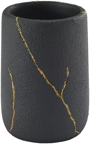 Stylish BlackGold TUMBLER Organizer from Nicole Miller New York