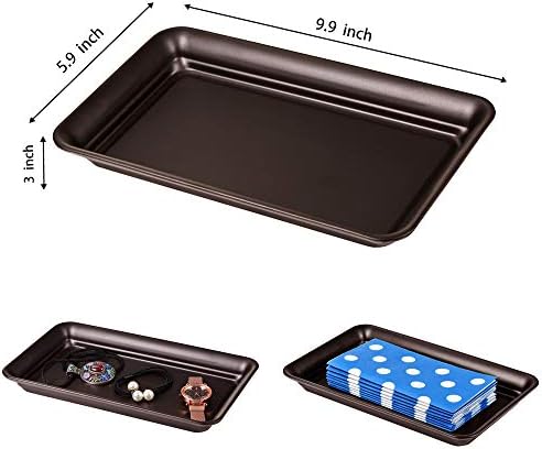 Vintage Farmhouse Metal Organizer 2-Pack
