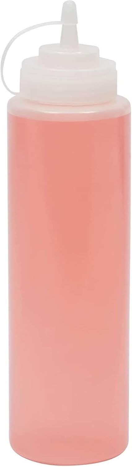 Juvale Plastic Squeeze Bottles 32 oz 6-Pack - Durable Perfect for Kitchen Essentials