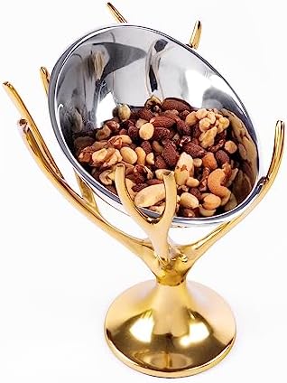 GUTE Decorative Antler Nut Bowl