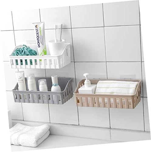 ABOOFAN Toilet Paper Organizer with Suction Cup Wall Mount Durable Odor-Free Storage for Home Kitchen