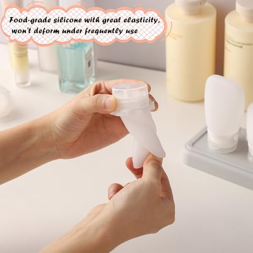 RAMFIYN 6-Pack TinyCondiment Squeeze Bottles The Perfect Travel Solution