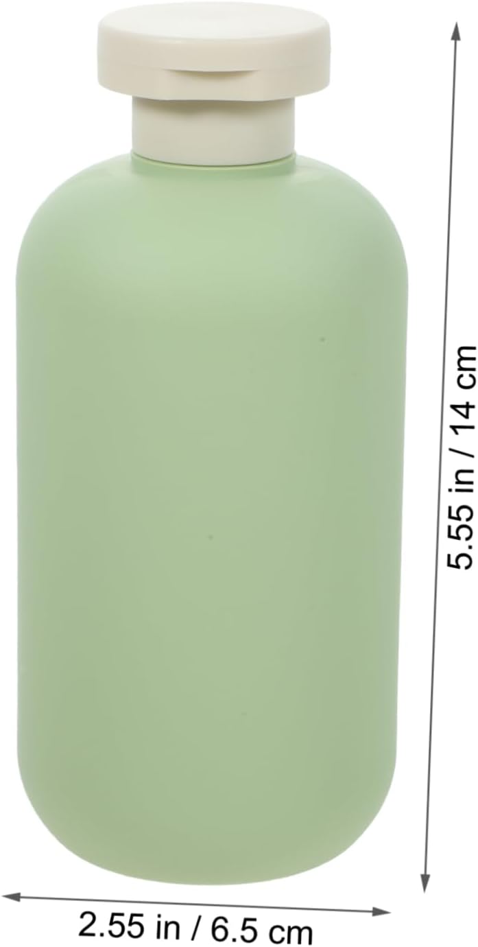 3 Pack Multipurpose Squeeze Bottles - Mini Green Eco-Friendly Travel Set for Handwashing Dining