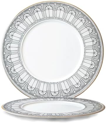 Elegant 11-inch Dinner Plates Set 2 x 11in