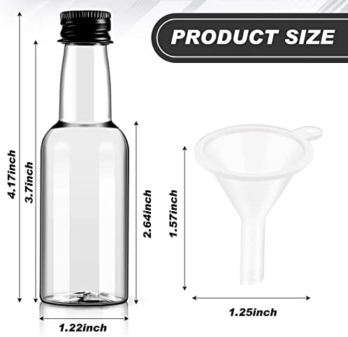 Tessco 100-Piece Mini Liquor Bottles Set