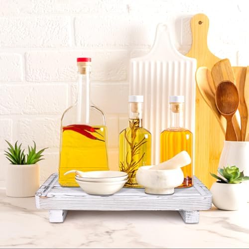 White Bathroom Trays Pedestal