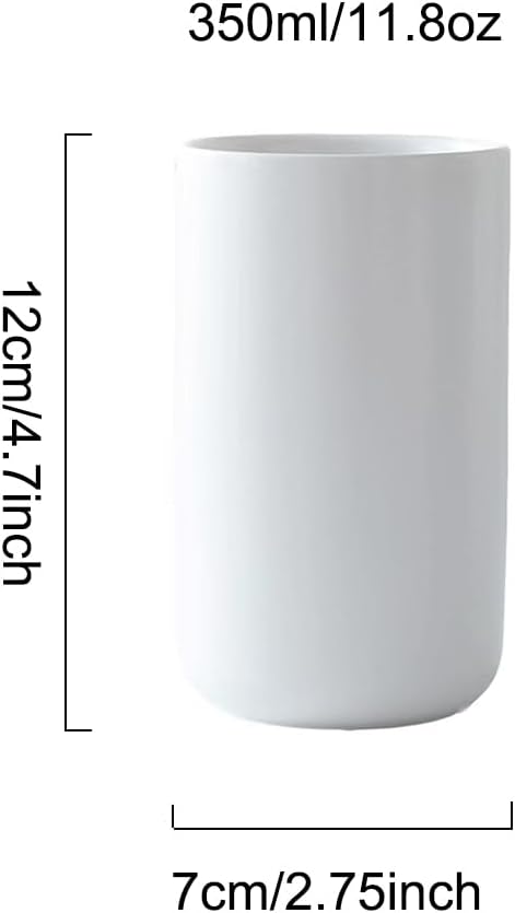 Ceramic Mouthwash Cup for Home Kitchen