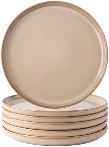 handcrafted oval dinner plates set