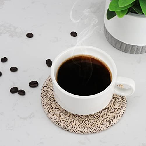 ABenkle Heat-Insulated 8-Piece Coasters Set Durable for Home Kitchen